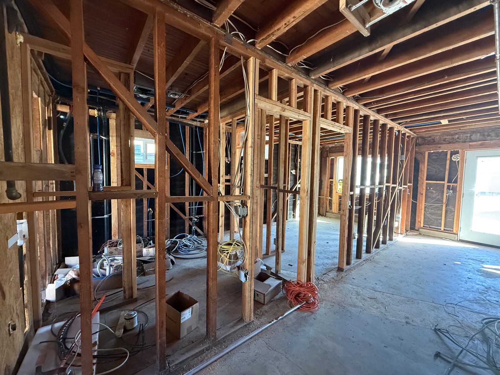 Riverside Garage-to-ADU — Construction