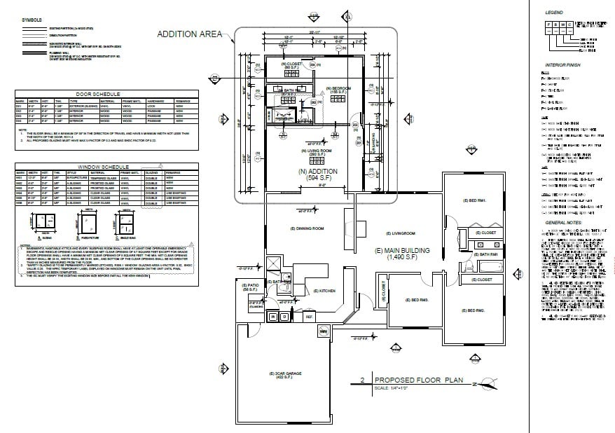 West Covina Addition — Design