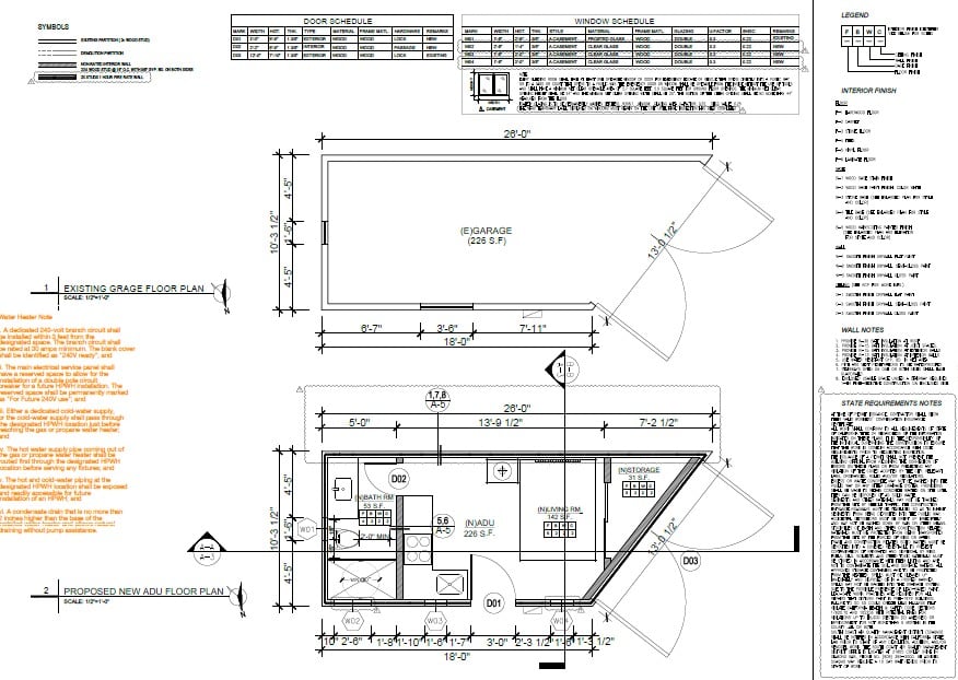 Garage-to-ADU Conversion — Design